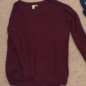 Maroon Sweater